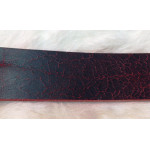 LCM - Black cherry Leather Belt